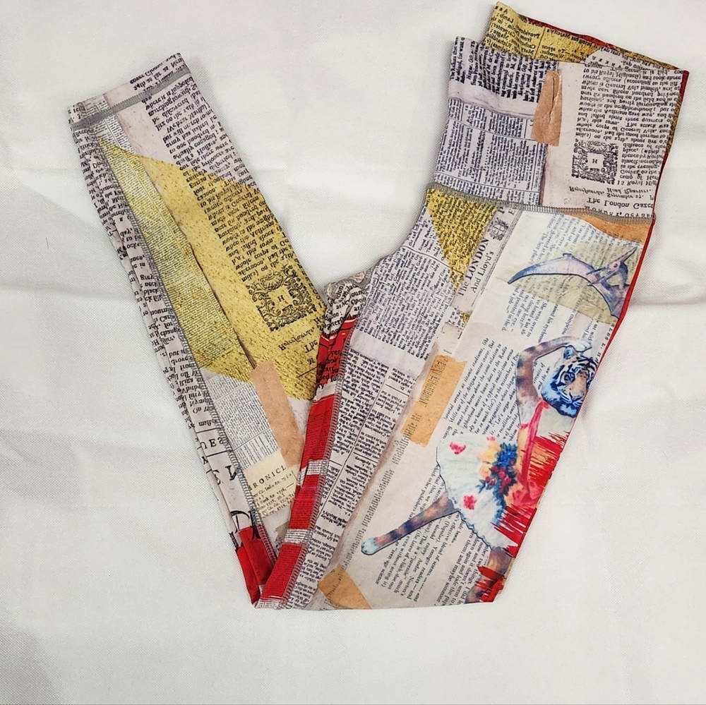 Niyama Sol Limited Edition Fake News Barefoot Legging